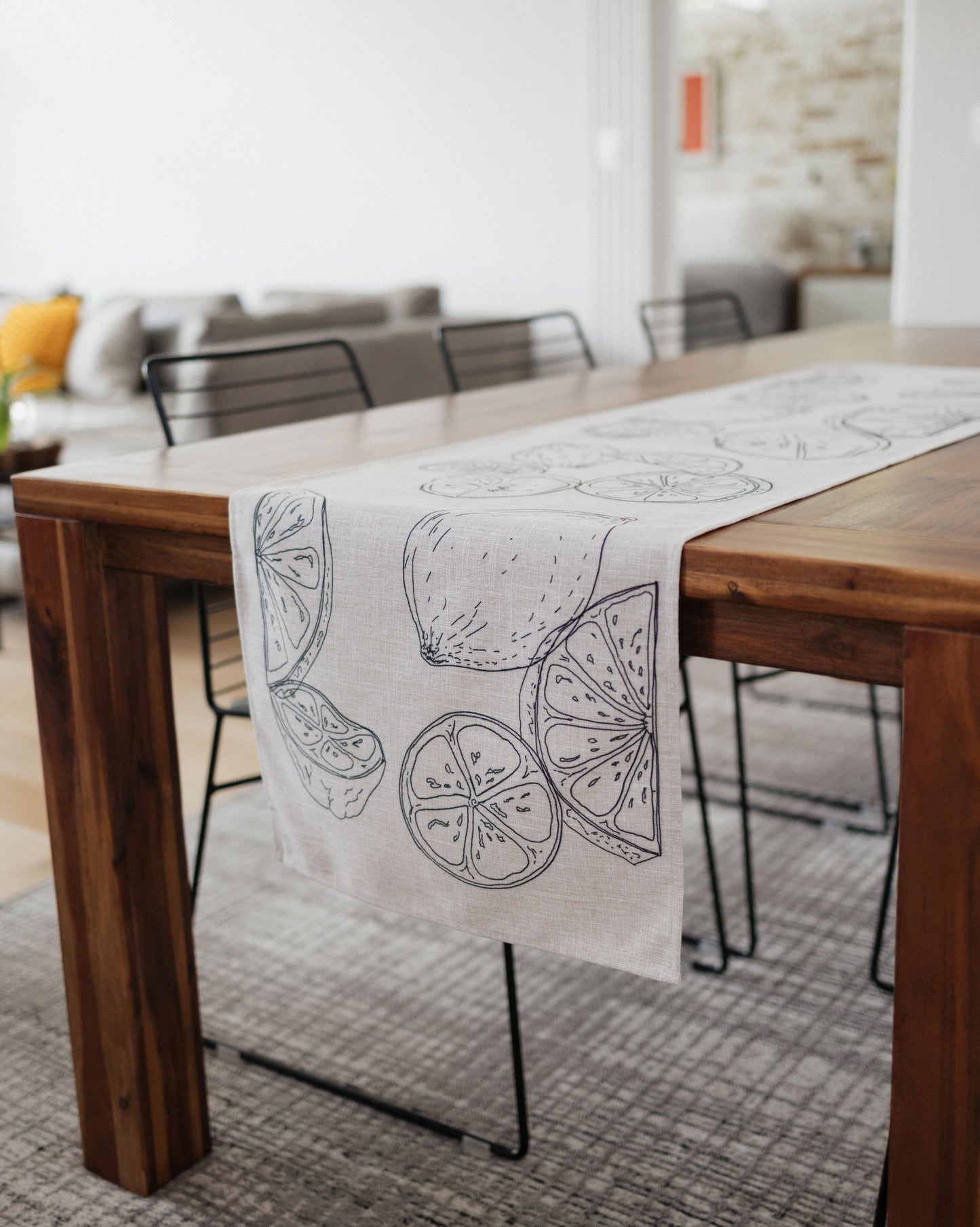 Zesty Gatherings Table Runner